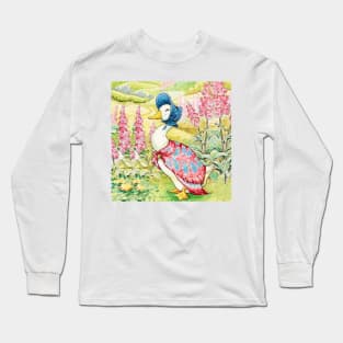 Jemima Puddle-Duck by Beatrix Potter Long Sleeve T-Shirt